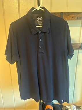 Grayers Men's Navy Short-Sleeve Polo